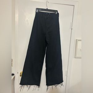 Zara Black Marine Jeans - Size 4